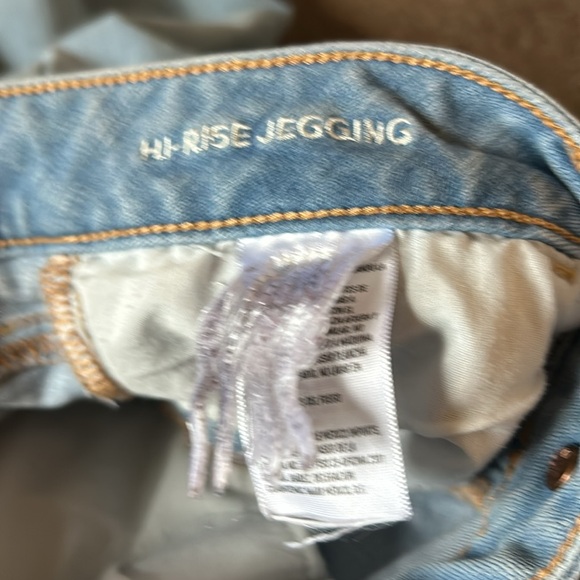 Aeo X4 American Eagle 360 Super Stretch Jeans Hi Rise Jeggings - Picture 8 of 9